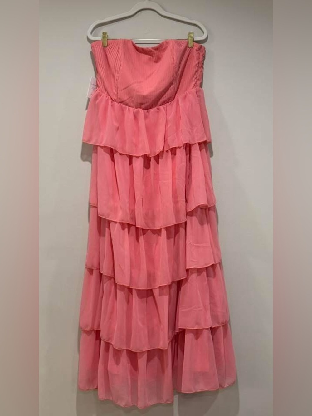 Petal & Pup Peachester Strapless Maxi Dress